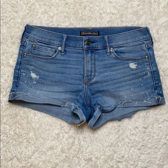 Abercrombie and Fitch Distressed Jean shorts - Picture 1 of 10